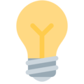a light bulb